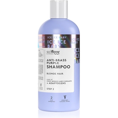 So!flow Cooling Shampoo Blonde Hair лилав шампоан неутрализиращ жълтеникавите оттенъци 300ml