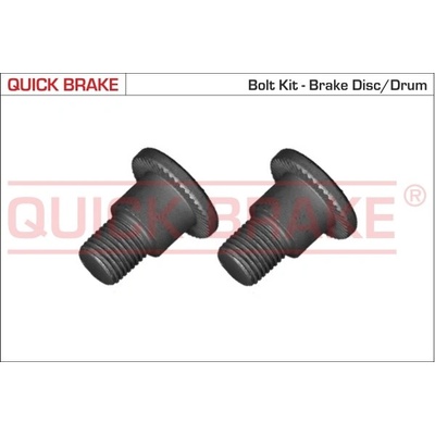 QUICK BRAKE Sada skrutiek, brzdový kotúč 11679K