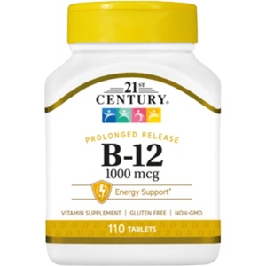 21st Century Vitamin B-12 1000 mcg Prolonged Release [110 Таблетки]