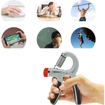 Springos Уред за укрепване на ръката / тренажор за захват, с регулируемо съпротивление springos