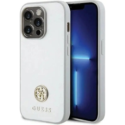 GUESS Кейс Guess Strass Metal Logo за iPhone 15 Pro, сребрист (GUE003353-0)