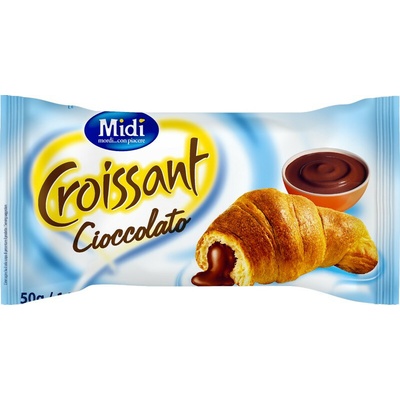 Casalini s.r.l. MIDI Croissant s čokoládovou náplňou 50 g