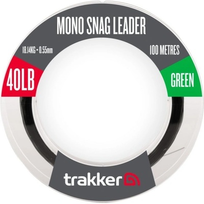 Trakker Mono Snag Leader Green 100 m 0,60 mm 22,6 kg