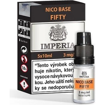 Imperia Nico Base PG50/VG50 3mg 5x10ml