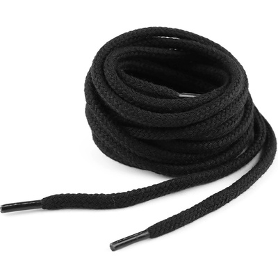 Prima-obchod Bavlněné tkaničky do bot, tenisek, mikin délka 120 cm, barva 3 černá