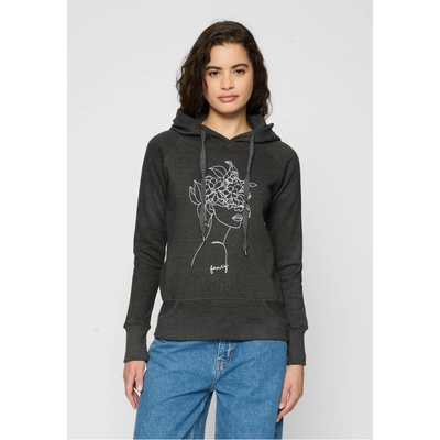 Mister Tee Ladies One Line Fruit Hoody charcoal XSUB-MT2533-00091 - Камуфлаж, размер L