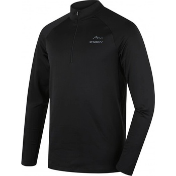 HUSKY Мъжка термо блуза с цип Tromi Zip M, черна (hsk-HT0-0822)