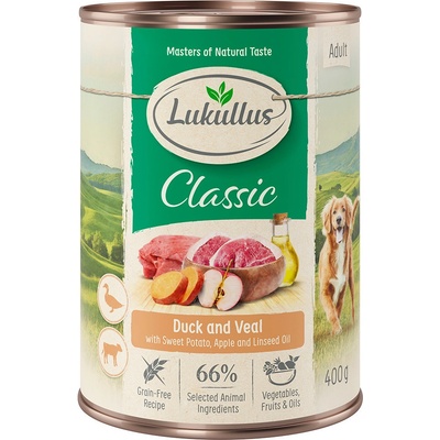 Lukullus Kachna & telecí 24 x 400 g