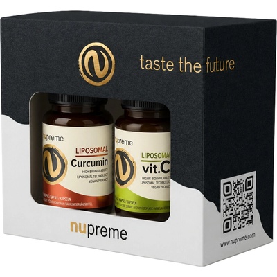 Nupreme Liposomal C + Curcumin 2 x 30 kapslí