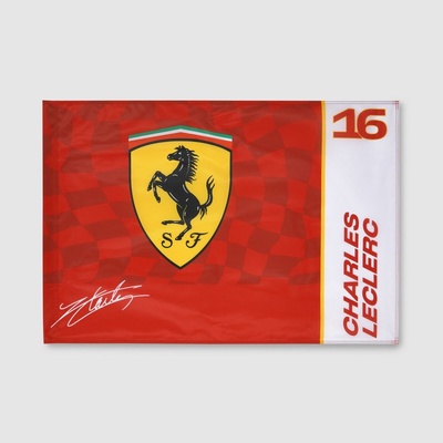 Scuderia Ferrari F1 fanouškovská vlajka - Charles Leclerc – Zbozi.Blesk.cz