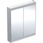 Geberit Огледален шкаф Geberit One ComfortLight 75 см, анодизиран алуминий (505.812.00.1)