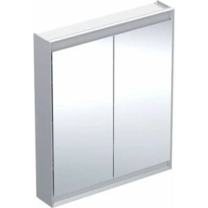 Geberit Огледален шкаф Geberit One ComfortLight 75 см, анодизиран алуминий (505.812.00.1)