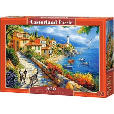 Castorland Пъзел Castorland от 500 части - Заливът на белия фар (В-54237)