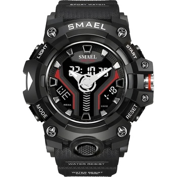 SMAEL Часовник smael fl-29471 - Черен kp29471