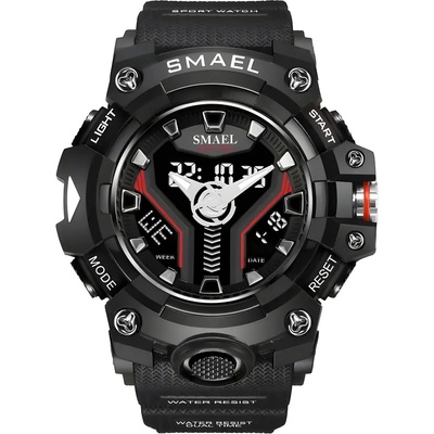 SMAEL Часовник smael fl-29471 - Черен kp29471