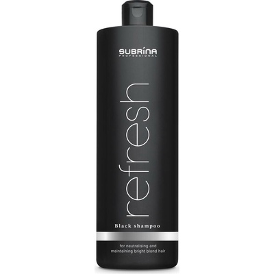 Subrina Professional Refresh Black černý šampon na blond vlasy 1000ml