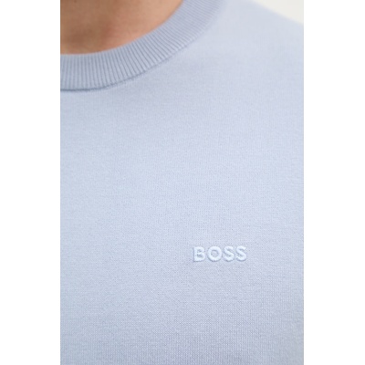 HUGO BOSS пуловер мъжки от памук Upacas-L (50556344)