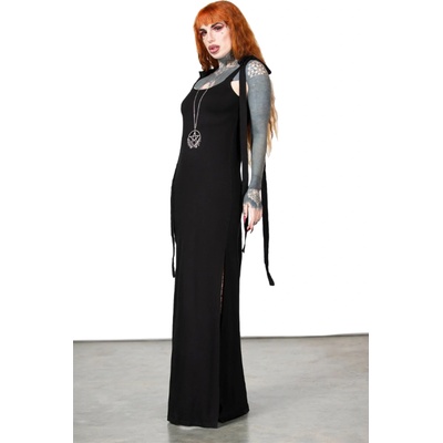 KILLSTAR дамска рокля KILLSTAR - Old Ones Column- Черен - KSRA009125