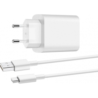 Vivo Wall Charger 44W - захранване за ел. мрежа с USB-A изход и USB-C кабел (бял)