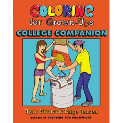 Penguin USA Coloring for Grown-Ups College Companion | Ryan Hunter