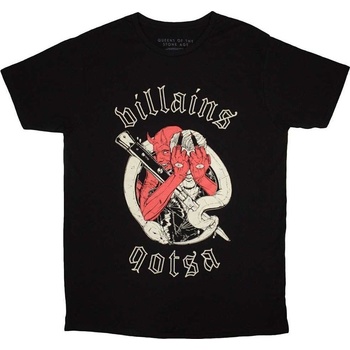 Queens Of The Stone Age Риза Villains Unisex Black S (QOTSATS35MB01)