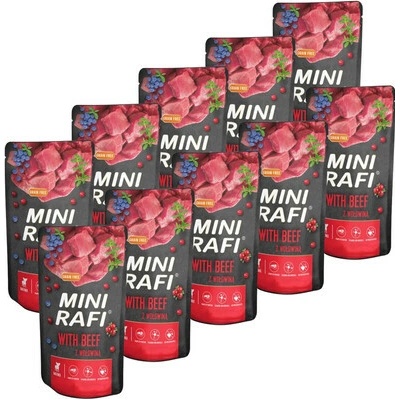Rafi Mini s hovězím masem pro psy malých plemen 10 x 150 g