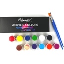 Artmagico Akrylové farby 5 ml, 12 ks