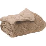 Pure Line Home Лятна шерпа олекотена завивка Teddy Breeze, в цвят таупе