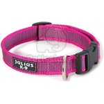 Julius-K9 Color & Gray гумиран розов нашийник 39-65 см / 25 см