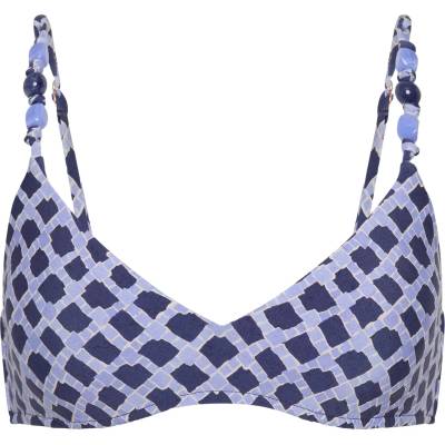 Seafolly Дамско бикини горнище Seafolly Marseille Bralette Bikini top - Blue Indigo - размер 34 (EU) (150-6630-0112)
