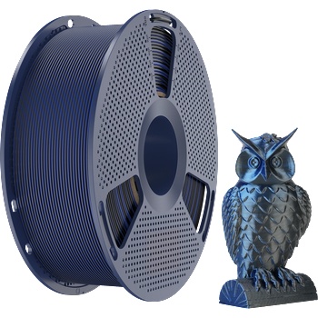 SUNLU Silk PLA+ Dual Color Black Blue - 1, 75 mm / 1000 g (6933582309350)