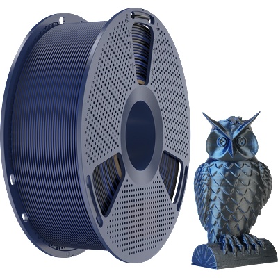 SUNLU Silk PLA+ Dual Color Black Blue - 1, 75 mm / 1000 g (6933582309350)