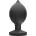 Anos RC Inflatable Butt Plug with Vibration Black
