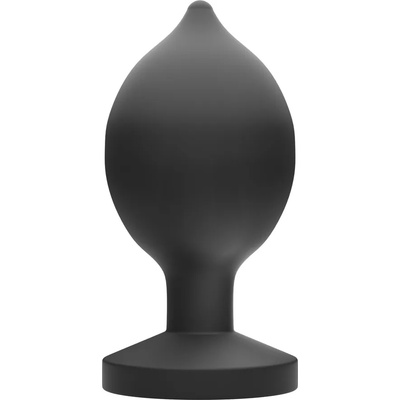 Anos RC Inflatable Butt Plug with Vibration Black