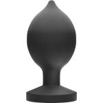 Anos RC Inflatable Butt Plug with Vibration Black