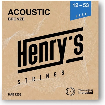 Henry`s ACOUSTIC Bronze HARD 12-53