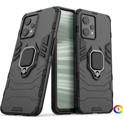 OPPO Realme 9 Pro+ Удароустойчив Ring Holder Калъф и Протектор