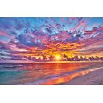 DIMEX ART Флизелинов фототапет цветен залез 375 x 250 см