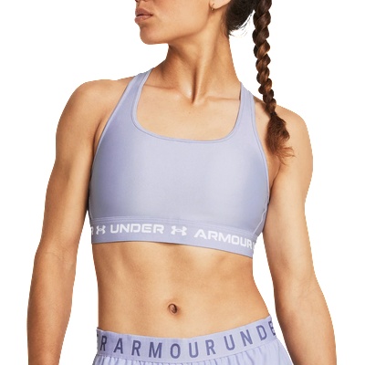 Under Armour Сутиен Under Armour Mid Crossback Sports Bra Лилав Velikost XL