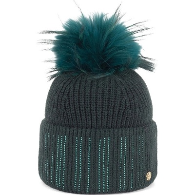 Granadilla Doutey Fur beanie green