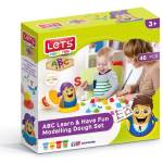 LET'S Пластилин ABC Learning, Комплект, 51 елемента Let`s L-9005