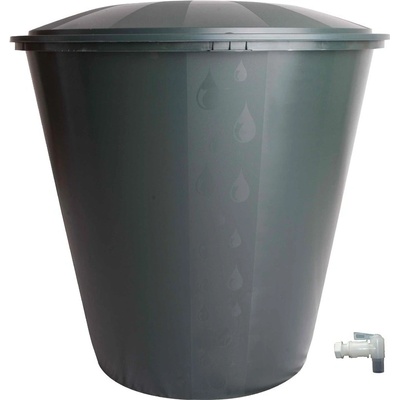 J.A.D. Tools Ecotank sud na dešťovou vodu 210 l s víkem a ventilem