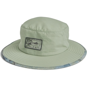 PELAGIC Шапка с периферия upf 50+ pelagic sunsetter pro open seas bucket hat army