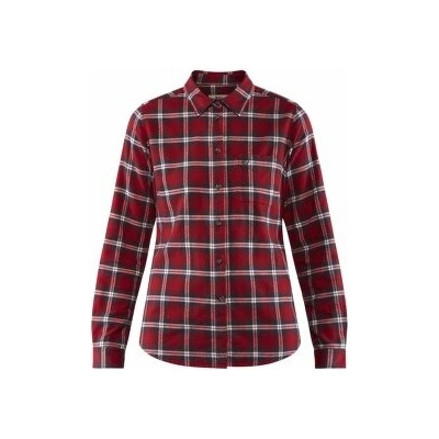 Fjällräven Övik Flannel Shirt Women Červená