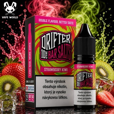Juice Sauz Drifter Bar Salts Strawberry Kiwi 10 ml 10 mg