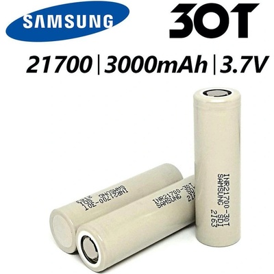 Samsung Baterie 21700 30T 3000mAh 35A – Zboží Mobilmania