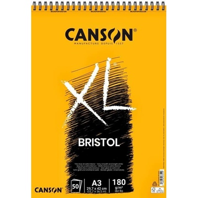 Grafický blok Canson XL Bristol A3 180g 31078A022