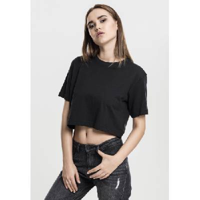 Urban Classics Дамска къса и широка тениска в черно Oversized Urban ClassicsMODEL561 SALE - , размер XS