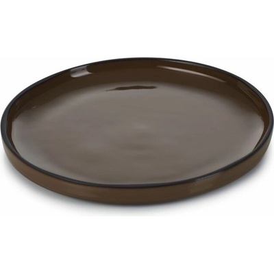 Revol Caractére talíř dezertní pr. 21 cm, tmavěhnědý
