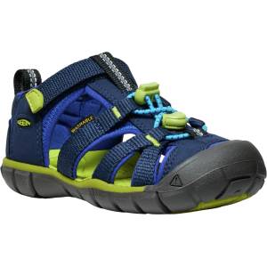 KEEN Seacamp II Cnx Children Naval Academy/Chartreuse Размер на обувките (ЕС): 30 / Цвят: тъмно син